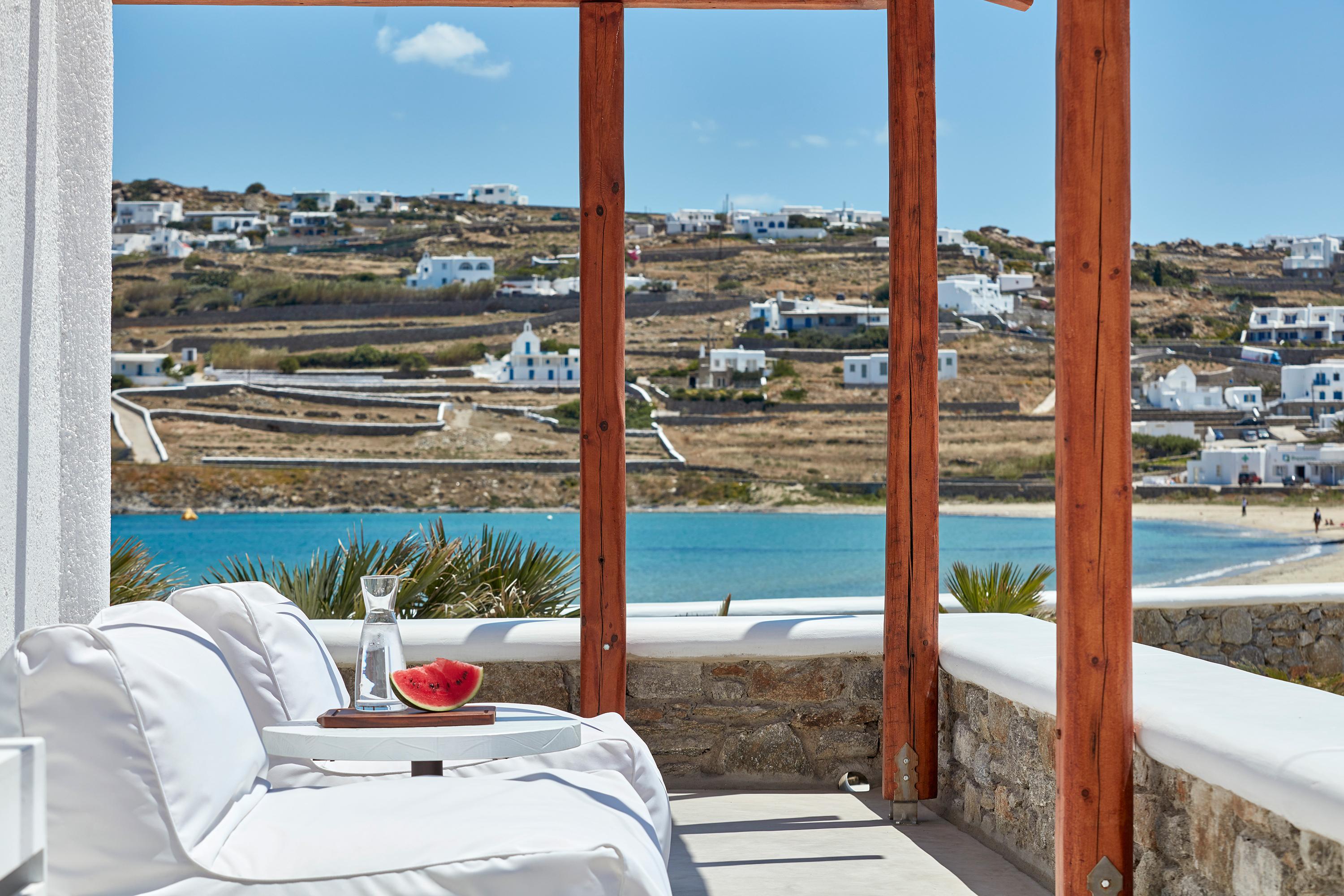 Mykonos Waves Beach House & Suites Ornos  Exterior photo