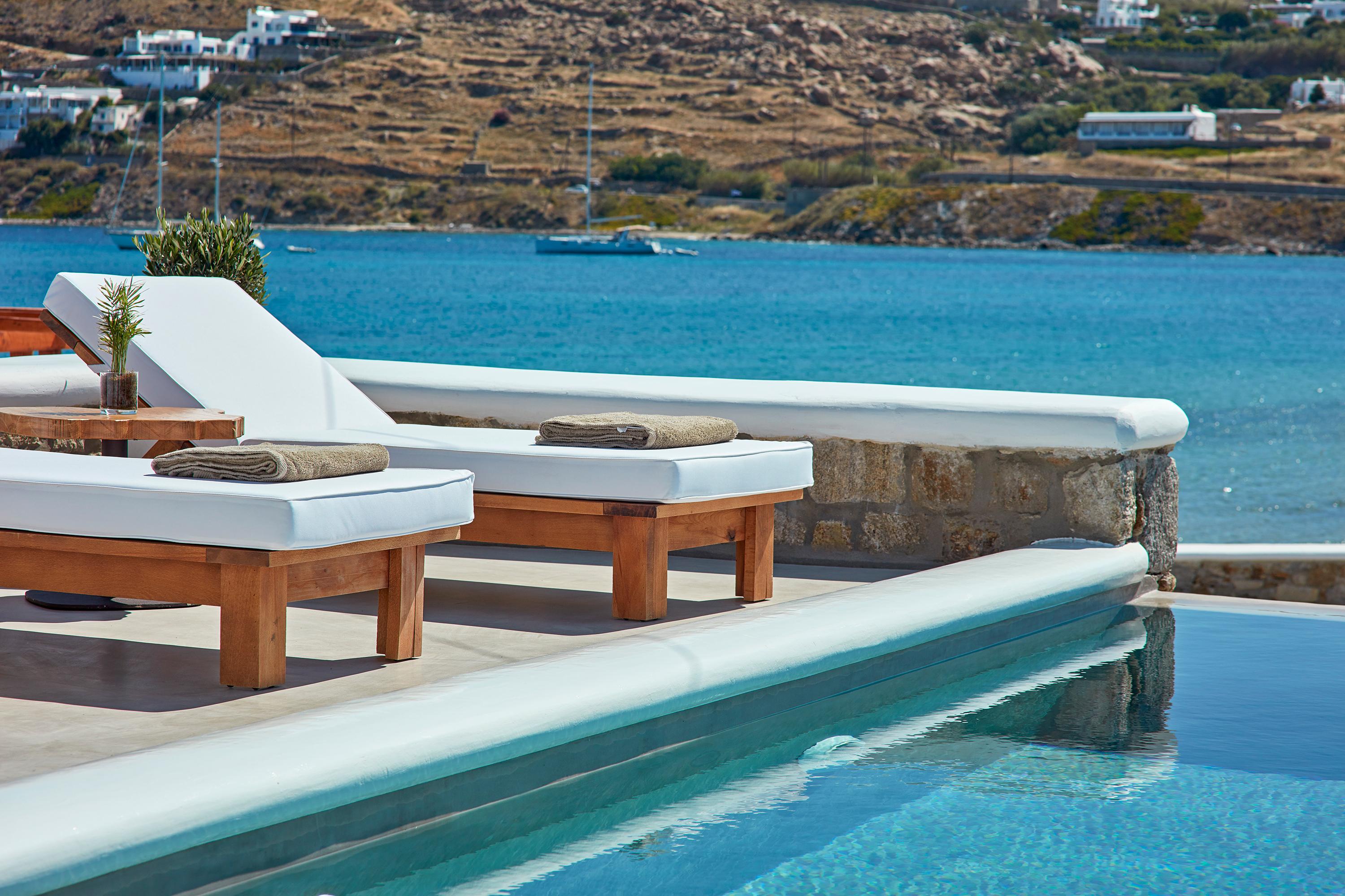Mykonos Waves Beach House & Suites Ornos  Exterior photo