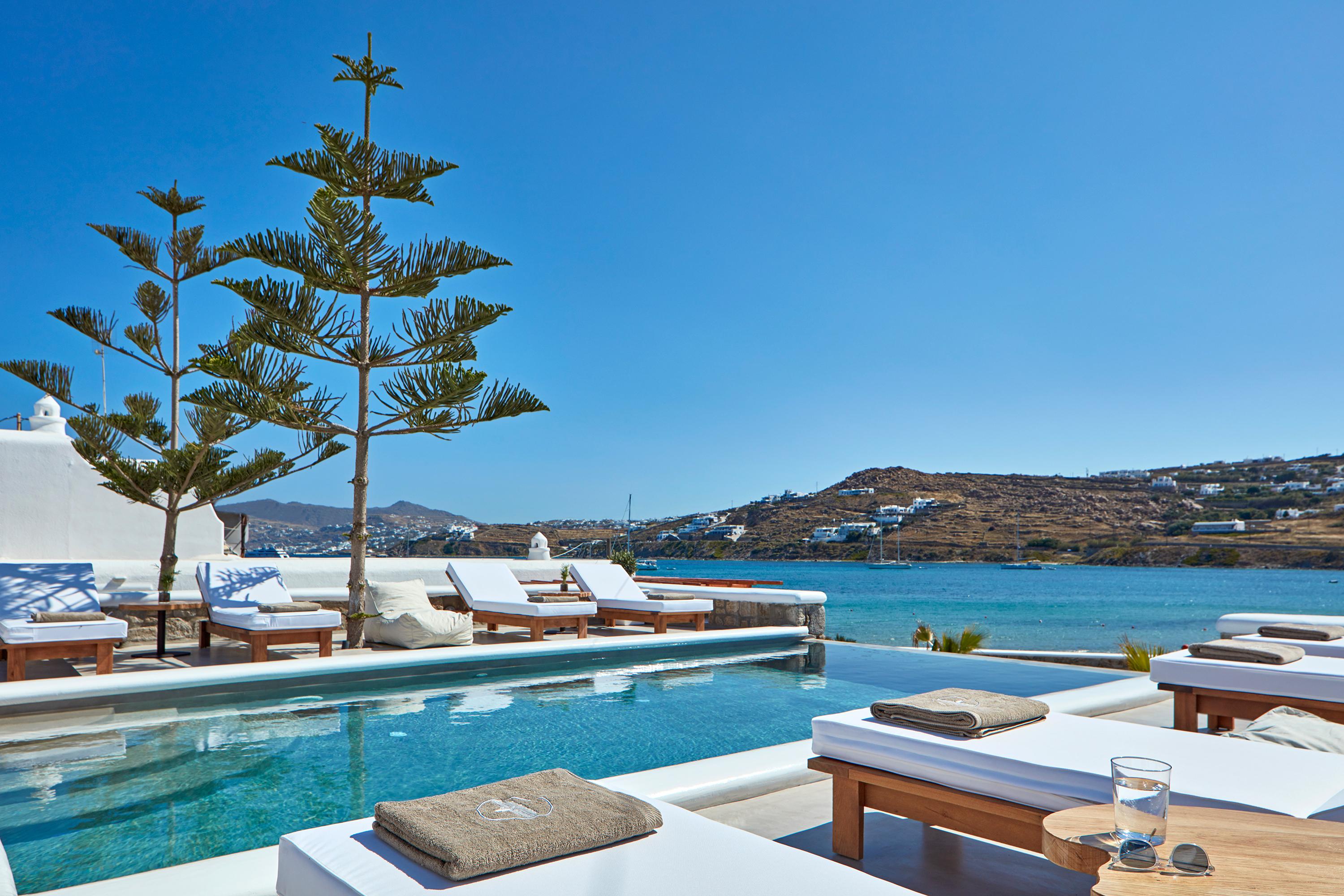 Mykonos Waves Beach House & Suites Ornos  Exterior photo