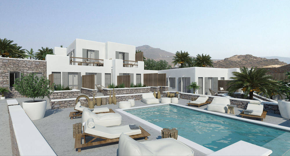 Mykonos Waves Beach House & Suites Ornos  Exterior photo