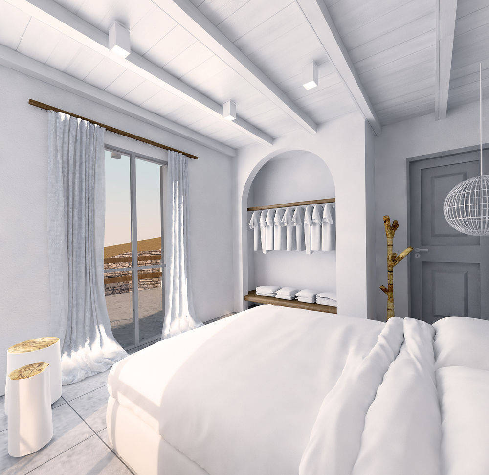 Mykonos Waves Beach House & Suites Ornos  Exterior photo