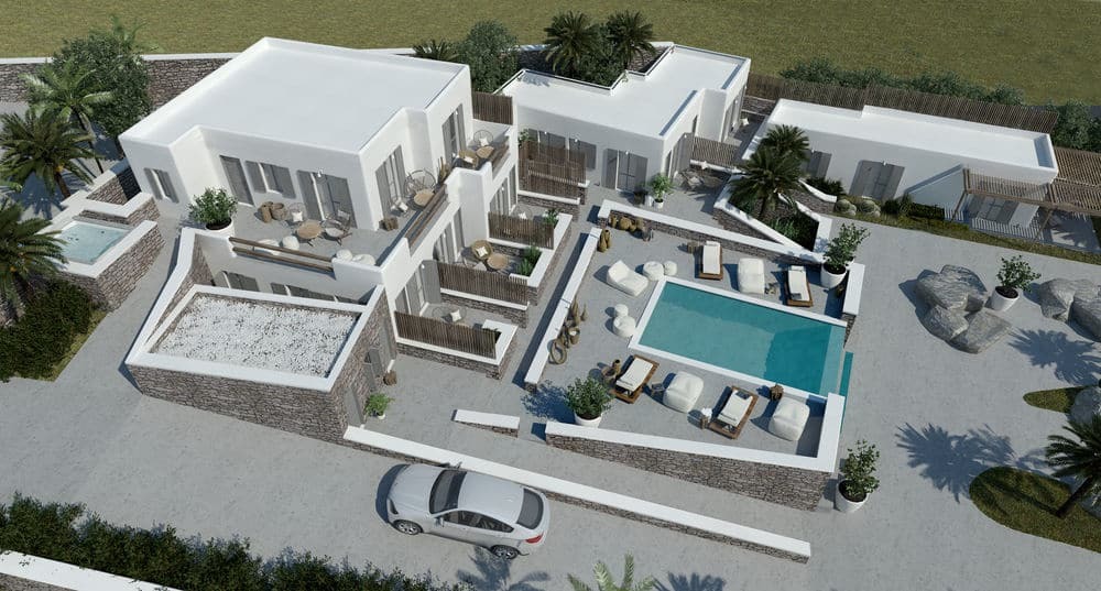 Mykonos Waves Beach House & Suites Ornos  Exterior photo